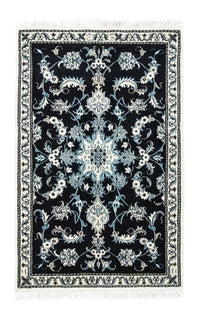 Perser Rug - Nain - 136 x 90 cm - dark blue