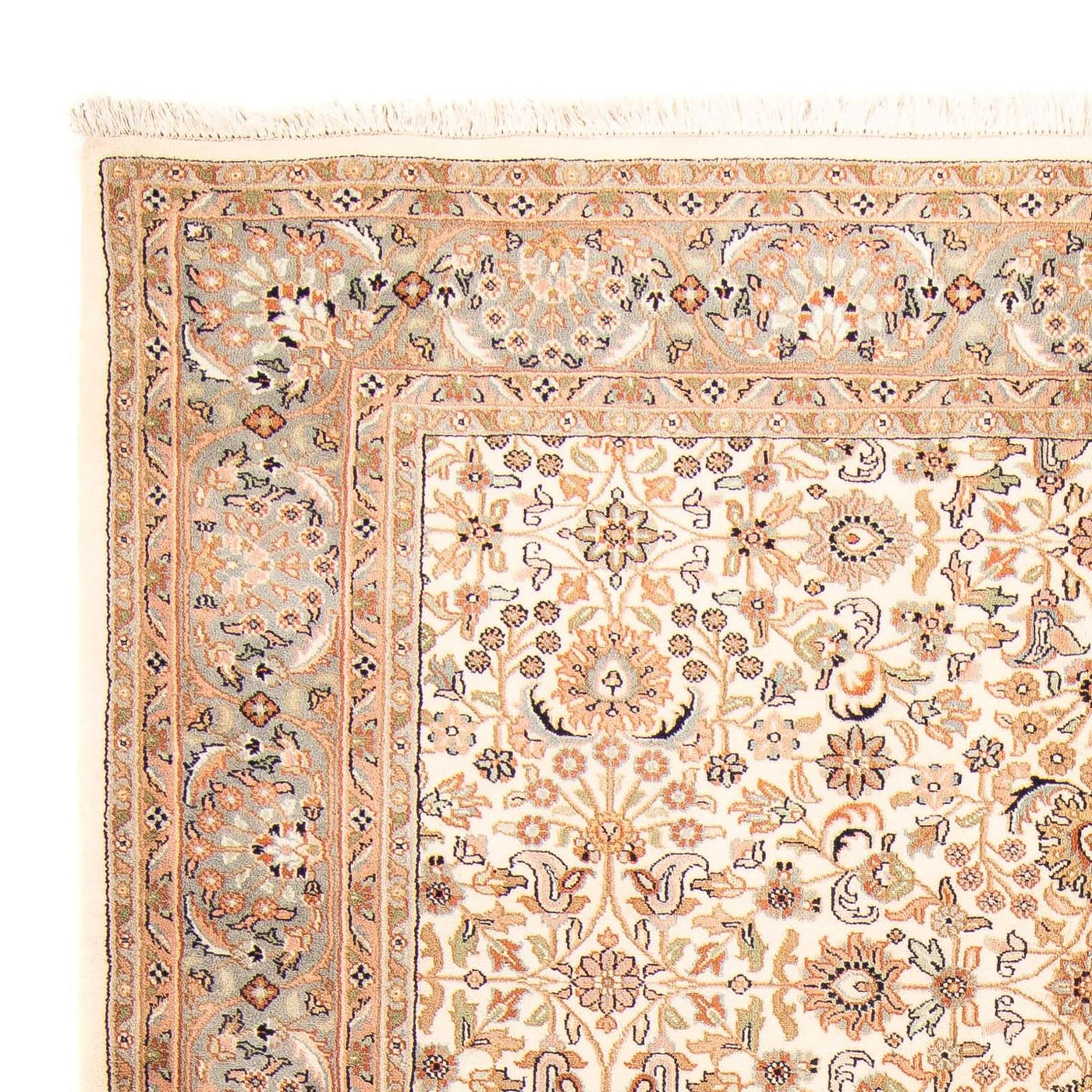 Indo Kashan Rug 240x173cm - Oriental Rug