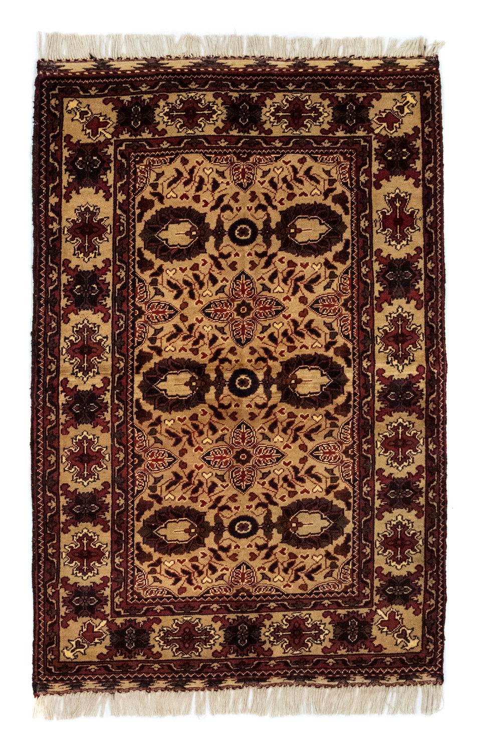 Afghan Rug - 156 x 101 cm - blue