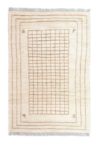 Gabbeh Rug - Perser - 145 x 100 cm - beige