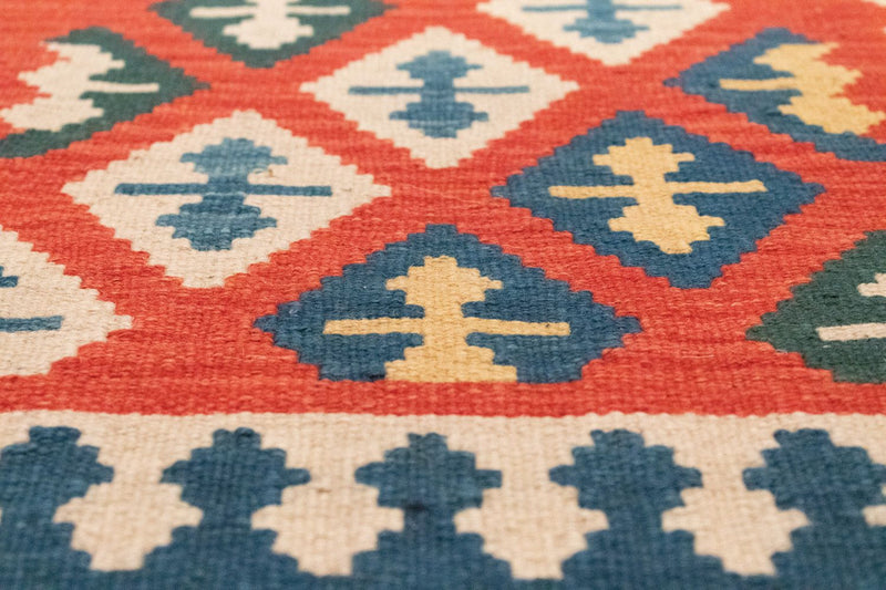 Runner Kelim Rug - Oriental - 205 x 60 cm - orange