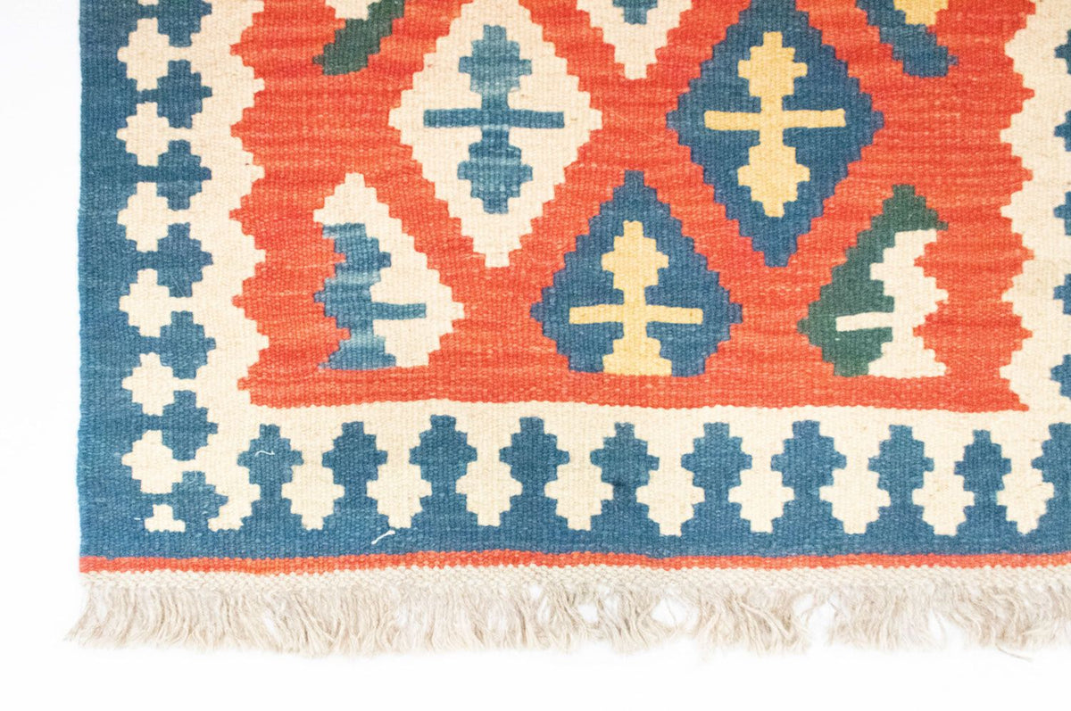 Runner Kelim Rug - Oriental - 205 x 60 cm - orange