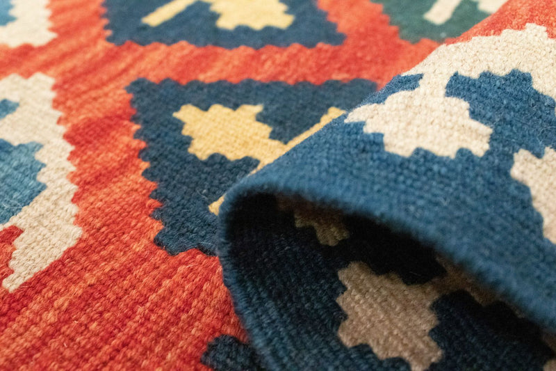 Runner Kelim Rug - Oriental - 205 x 60 cm - orange