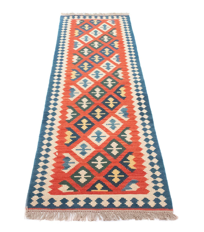 Runner Kelim Rug - Oriental - 205 x 60 cm - orange