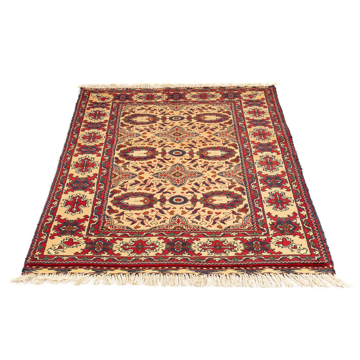Afghan Rug - 156 x 101 cm - beige