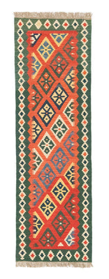 Runner Kelim Rug - Oriental - 202 x 61 cm - orange
