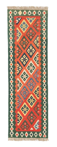 Runner Kelim Rug - Oriental - 202 x 61 cm - orange