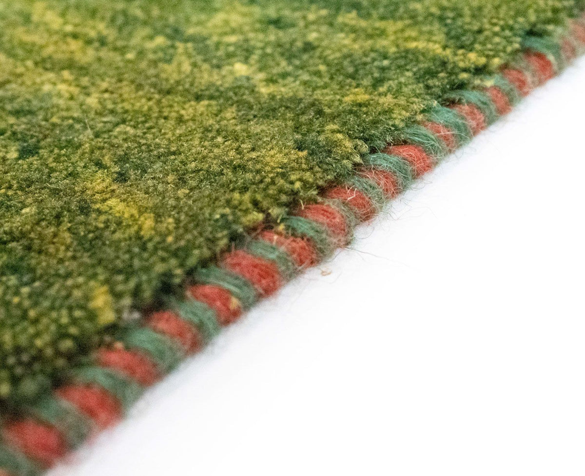 Runner Gabbeh Rug - Perser - 205 x 66 cm - green