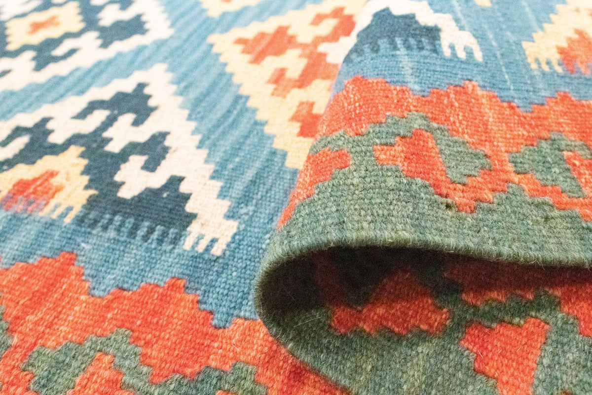 Runner Kelim Rug - Oriental - 203 x 64 cm - orange