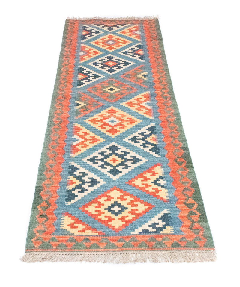 Runner Kelim Rug - Oriental - 203 x 64 cm - orange