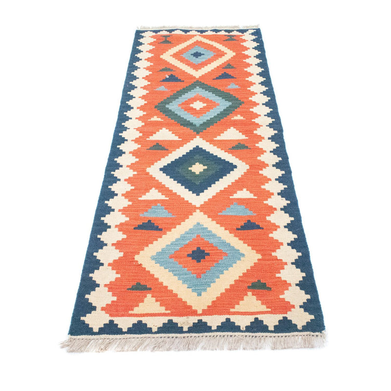 Runner Kelim Rug - Oriental - 203 x 68 cm - orange