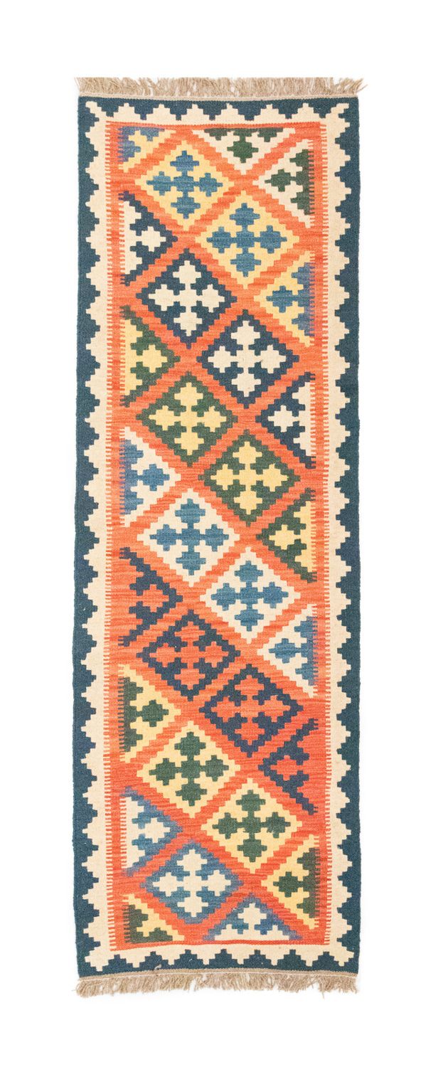 Runner Kelim Rug - Oriental - 206 x 61 cm - orange