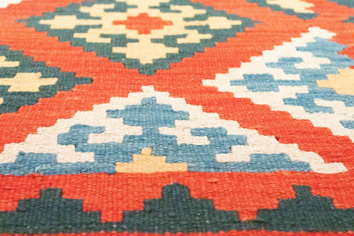 Runner Kelim Rug - Oriental - 207 x 62 cm - orange