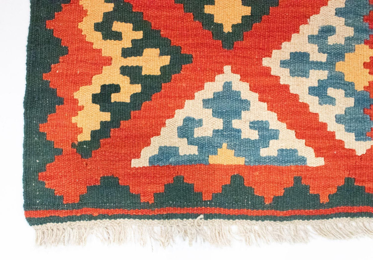 Runner Kelim Rug - Oriental - 207 x 62 cm - orange