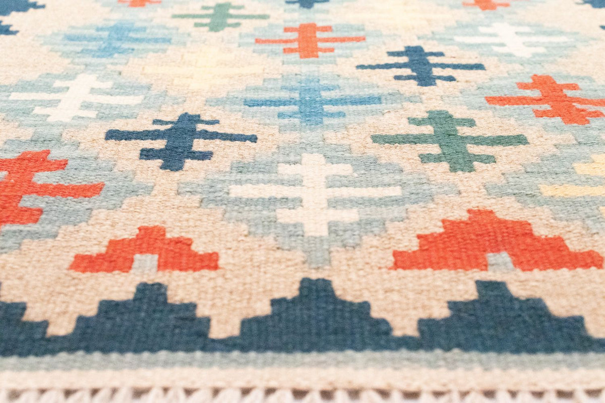 Runner Kelim Rug - Oriental - 193 x 61 cm - beige