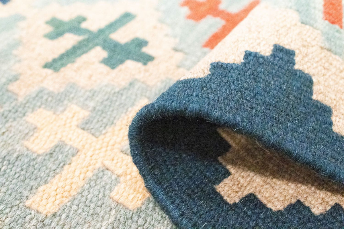 Runner Kelim Rug - Oriental - 193 x 61 cm - beige