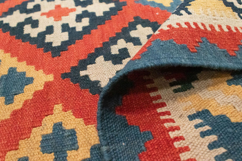 Kelim Rug - Oriental - 212 x 148 cm - orange