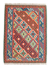 Kilim Fars Rug 152x205cm - Rectangle / Red / 152 x 205 cm Rectangle