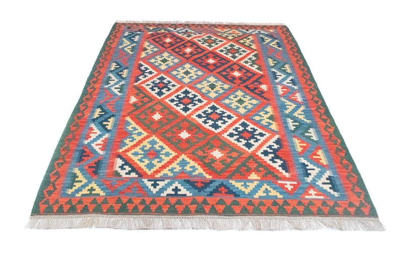 Kelim Rug - Oriental - 205 x 152 cm - orange
