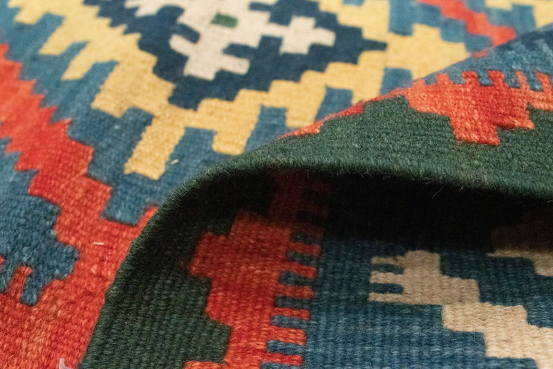 Kelim Rug - Oriental - 196 x 150 cm - orange