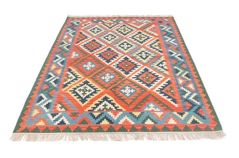 Kelim Rug - Oriental - 196 x 150 cm - orange