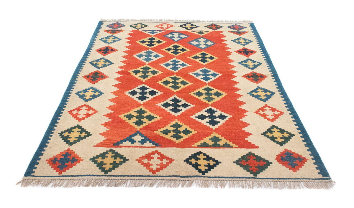 Kelim Rug - Oriental - 196 x 150 cm - orange