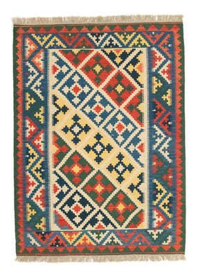 Kelim Rug - Oriental - 200 x 147 cm - blue