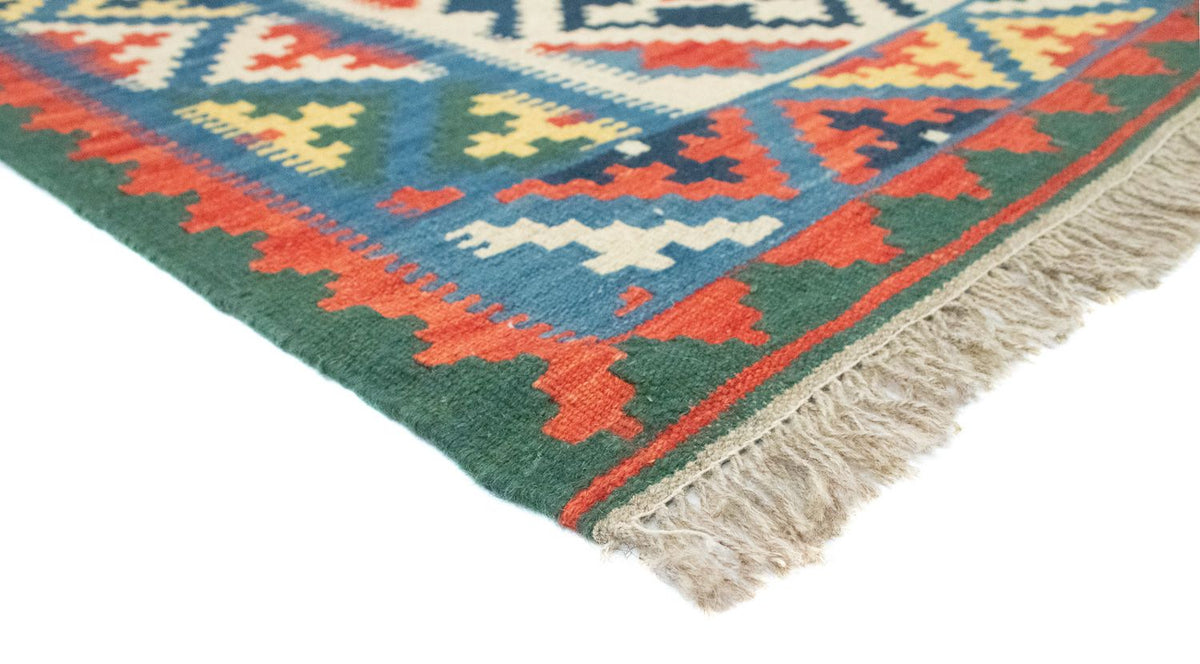 Kelim Rug - Oriental - 200 x 147 cm - blue