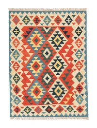 Kelim Rug - Oriental - 203 x 150 cm - orange