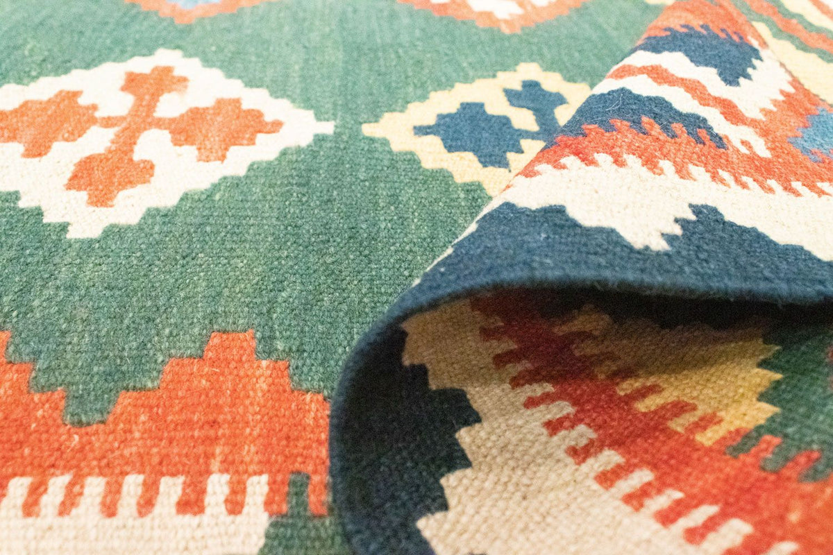 Kelim Rug - Oriental - 217 x 148 cm - green