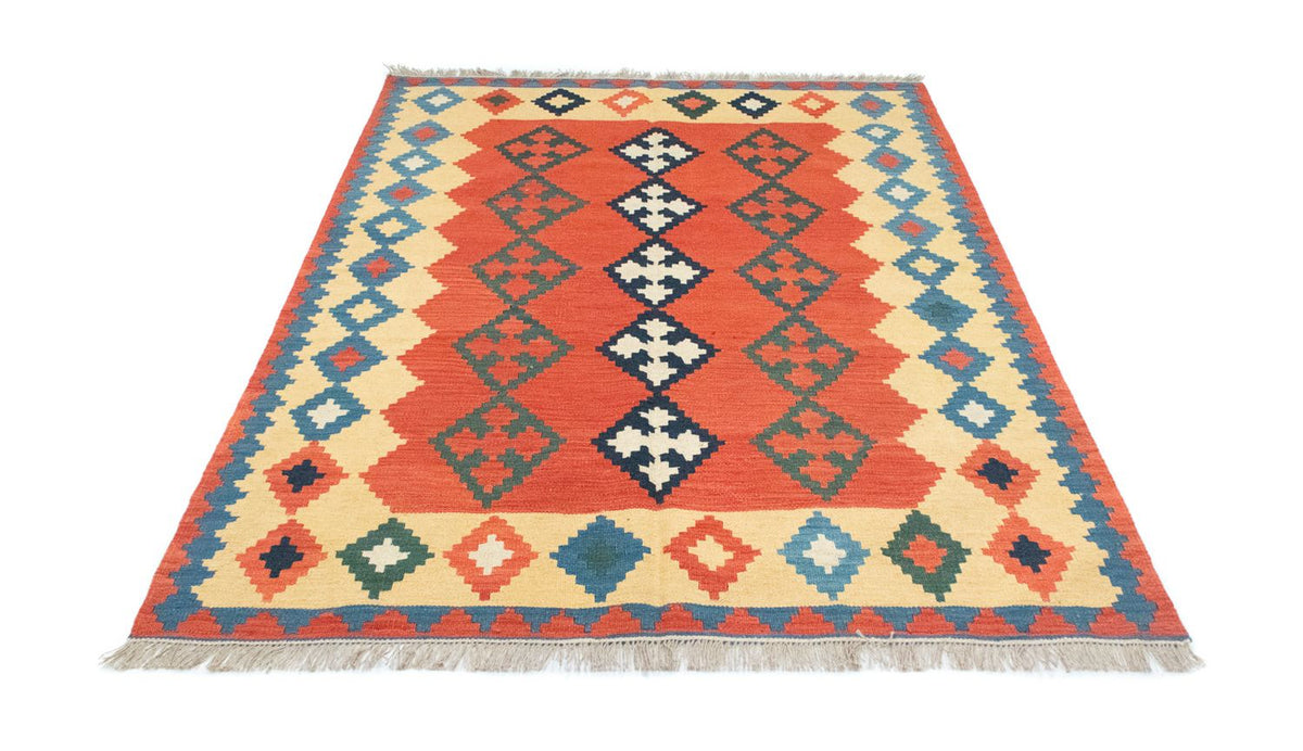 Kelim Rug - Oriental - 200 x 150 cm - orange