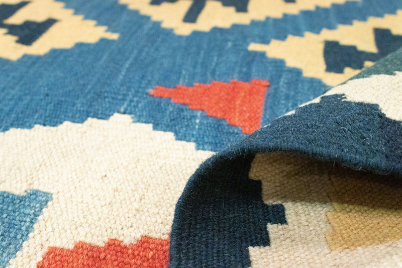 Kelim Rug - Oriental - 205 x 156 cm - blue