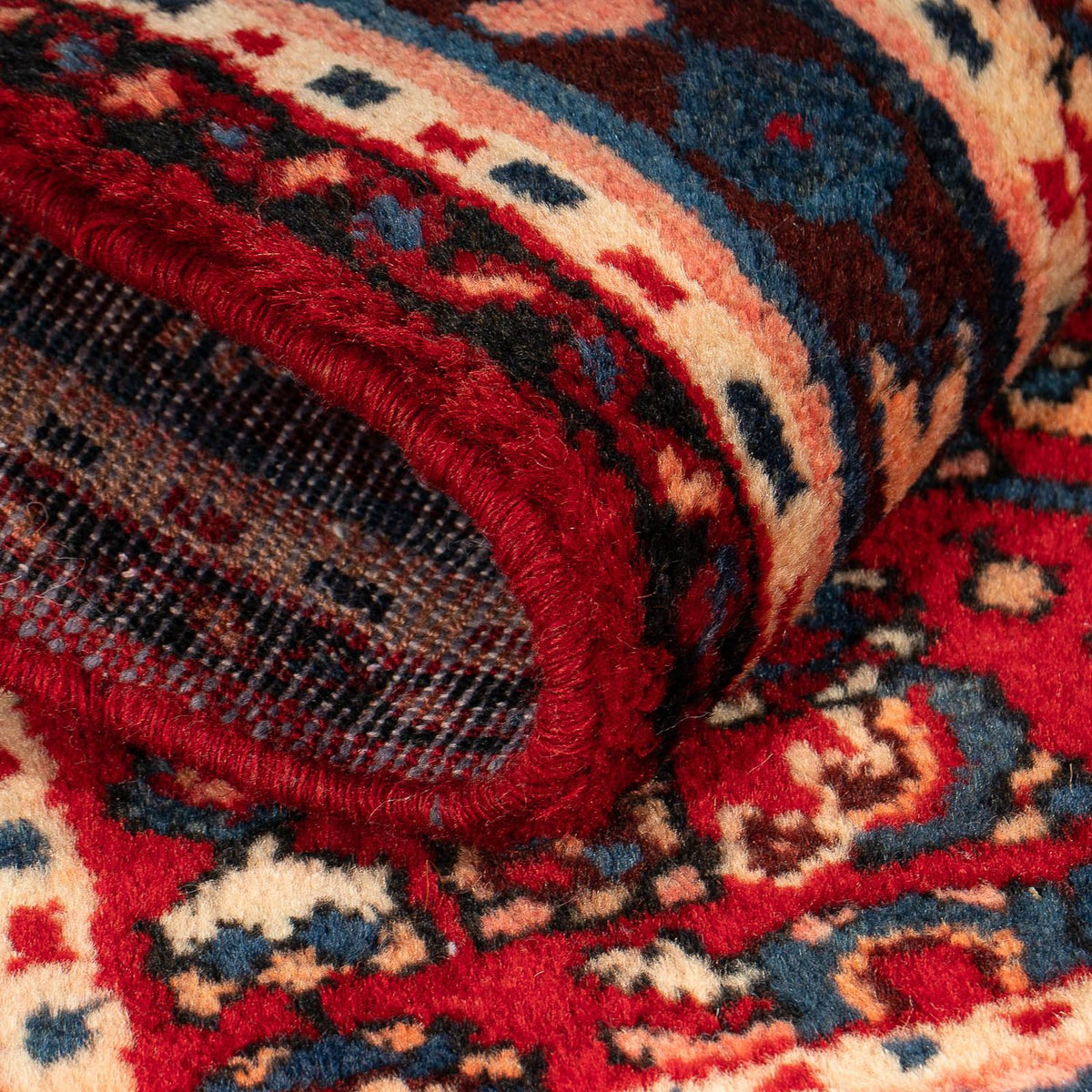 Perser Rug - Nomadic - 81 x 60 cm - dark red