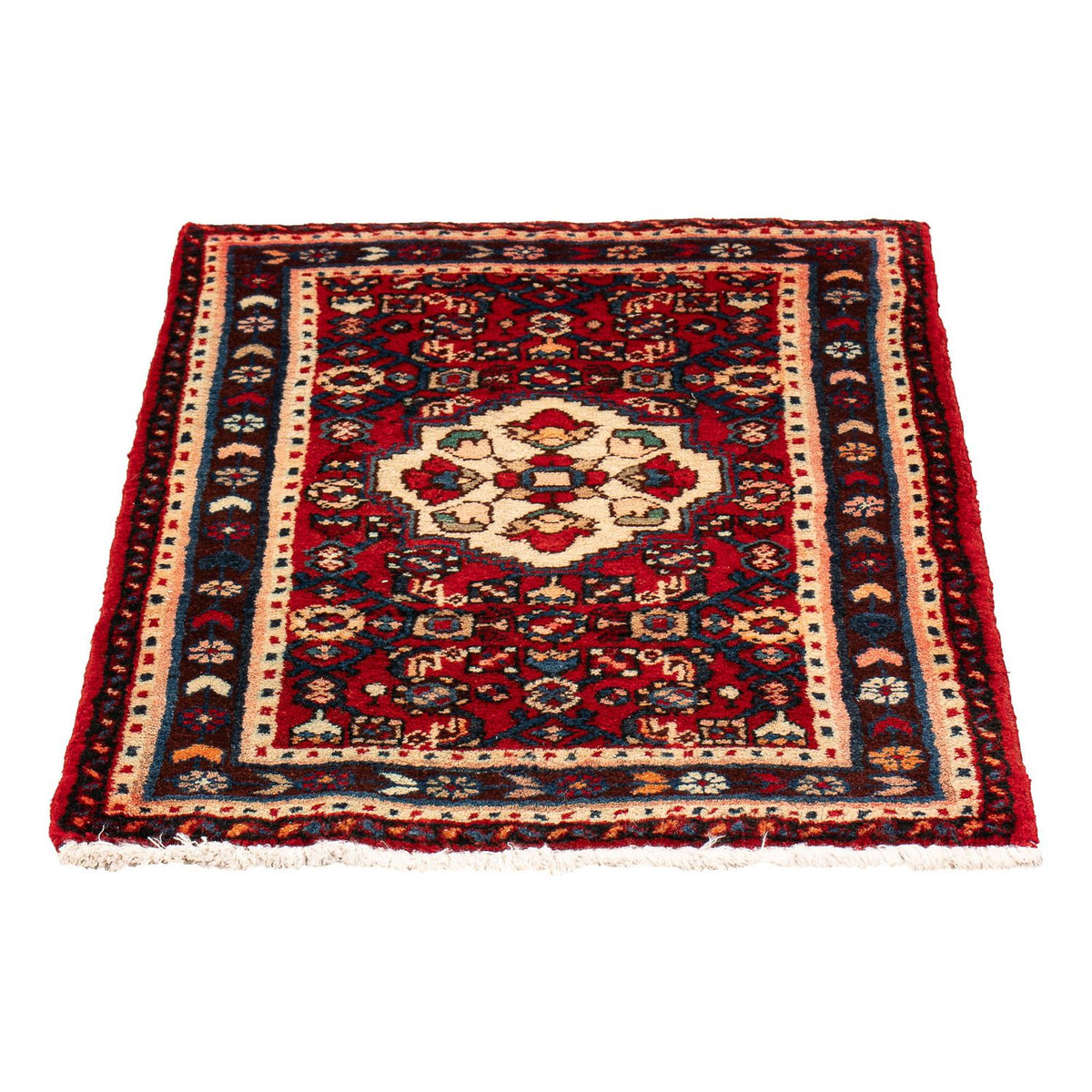 Perser Rug - Nomadic - 81 x 60 cm - dark red