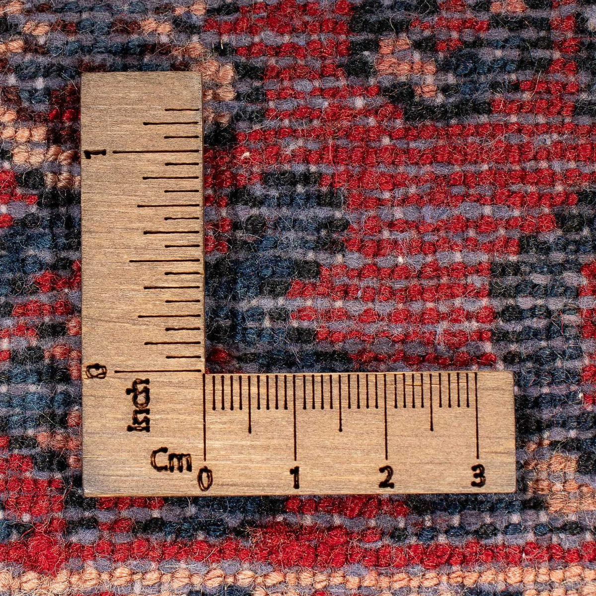 Perser Rug - Nomadic - 81 x 60 cm - dark red