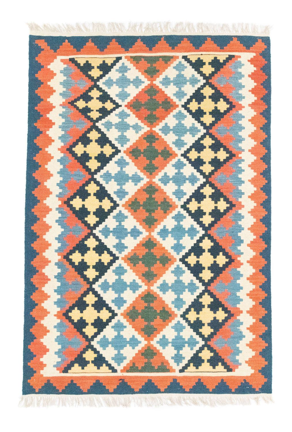 Kelim Rug - Oriental - 174 x 117 cm - blue