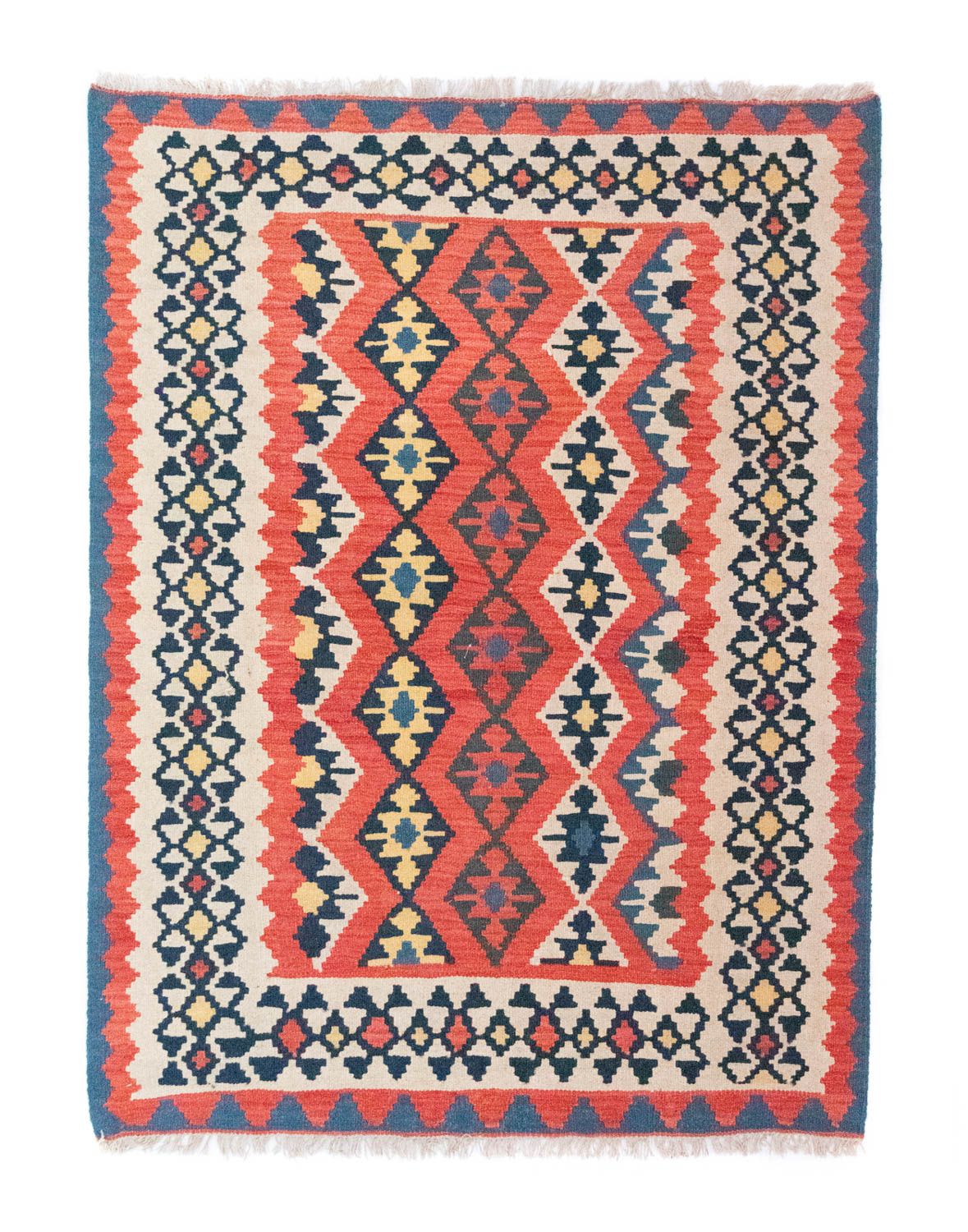 Kelim Rug - Oriental - 174 x 128 cm - red