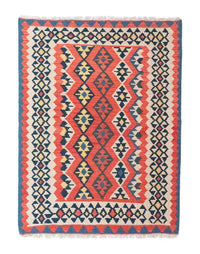 Kelim Rug - Oriental - 174 x 128 cm - red