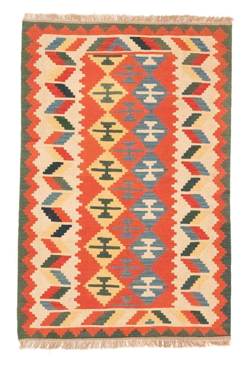 Kelim Rug - Oriental - 184 x 120 cm - orange