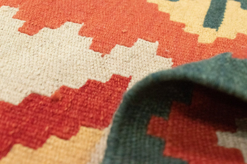 Kelim Rug - Oriental - 184 x 120 cm - orange