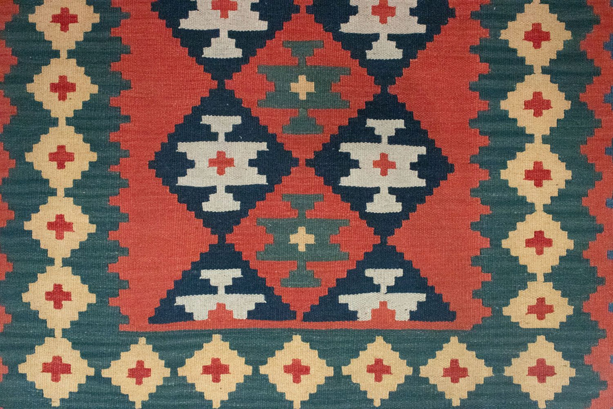 Kelim Rug - Oriental - 184 x 120 cm - orange