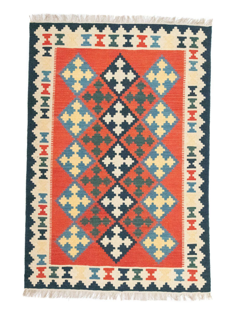 Kelim Rug - Oriental - 176 x 125 cm - orange
