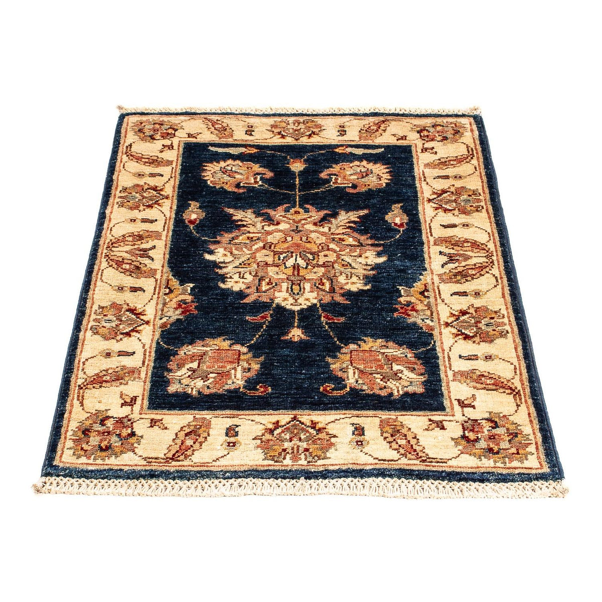 Ziegler Rug - 95 x 62 cm - dark blue