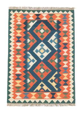 Kelim Rug - Oriental - 182 x 130 cm - orange
