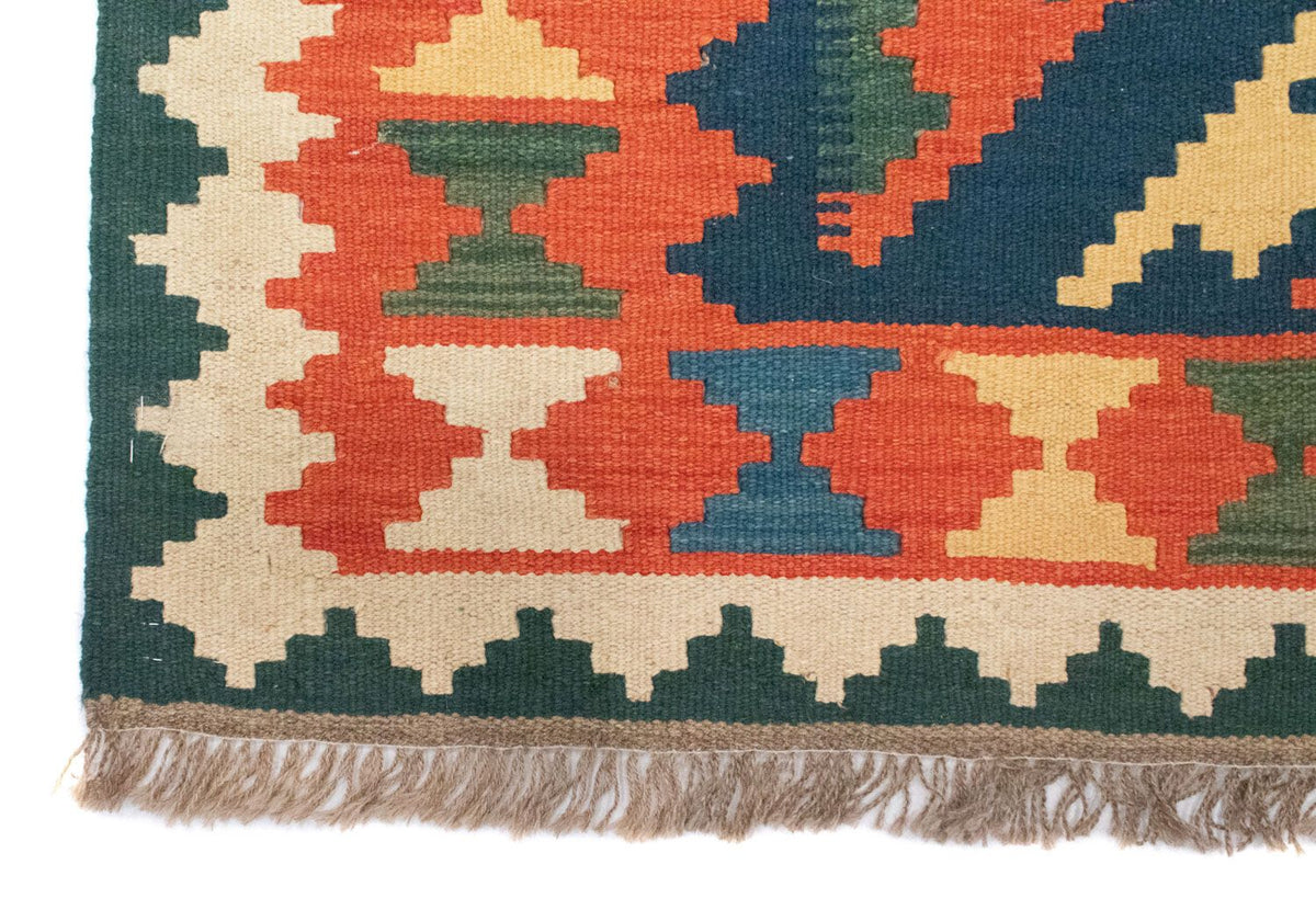 Kelim Rug - Oriental - 182 x 130 cm - orange