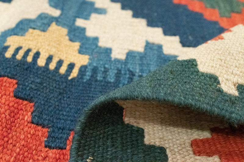 Kelim Rug - Oriental - 182 x 130 cm - orange