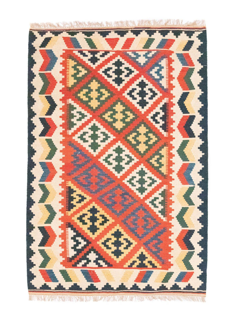 Kelim Rug - Oriental - 185 x 125 cm - orange