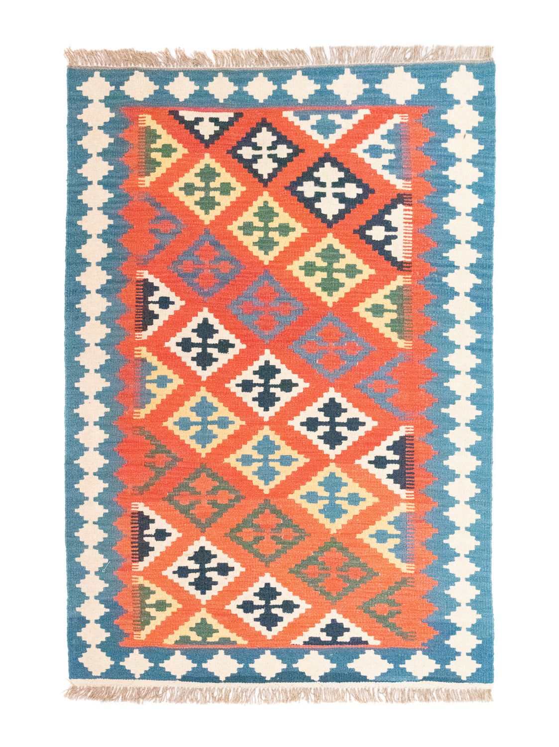 Kelim Rug - Oriental - 180 x 120 cm - orange