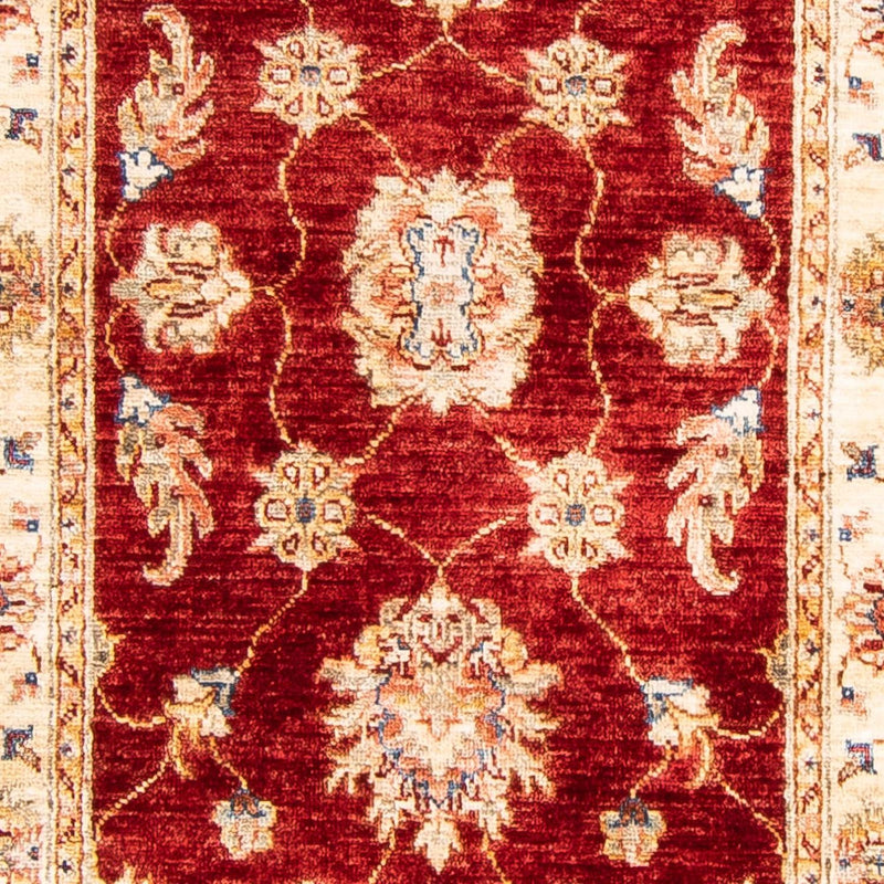Runner Ziegler Rug - 310 x 76 cm - dark red