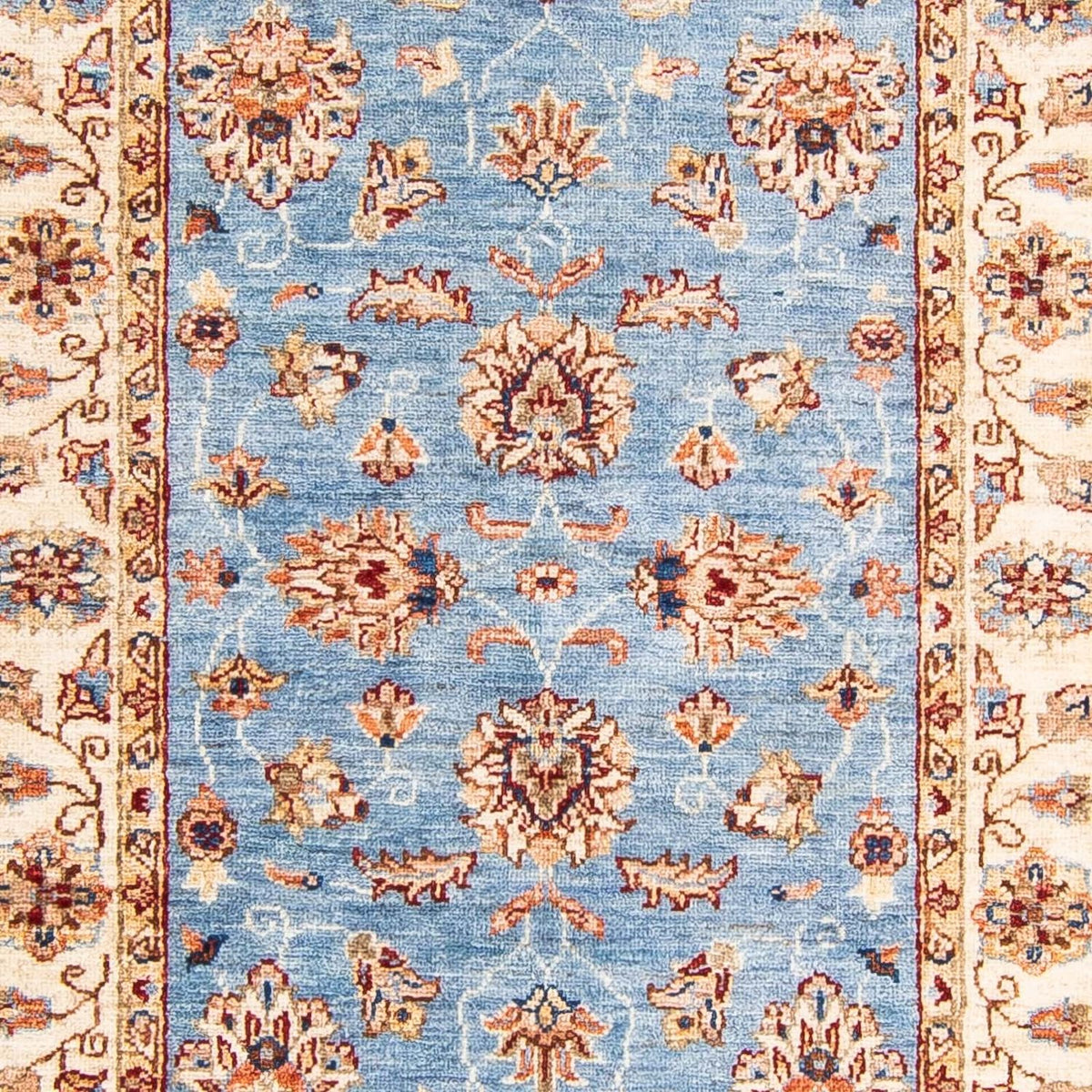 Runner Ziegler Rug - 304 x 85 cm - light blue
